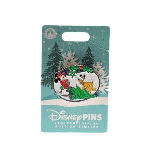 Mickey And Pluto 2022 Limited Edition Christmas Pin